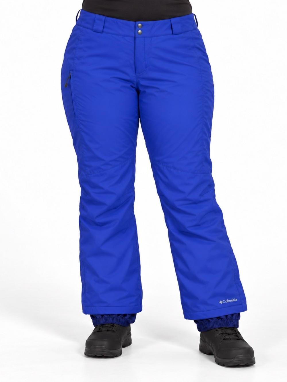 Columbia Bugaboo Omni-Tech Snow Pants 1X Plus Cobalt Royal Blue SW8018